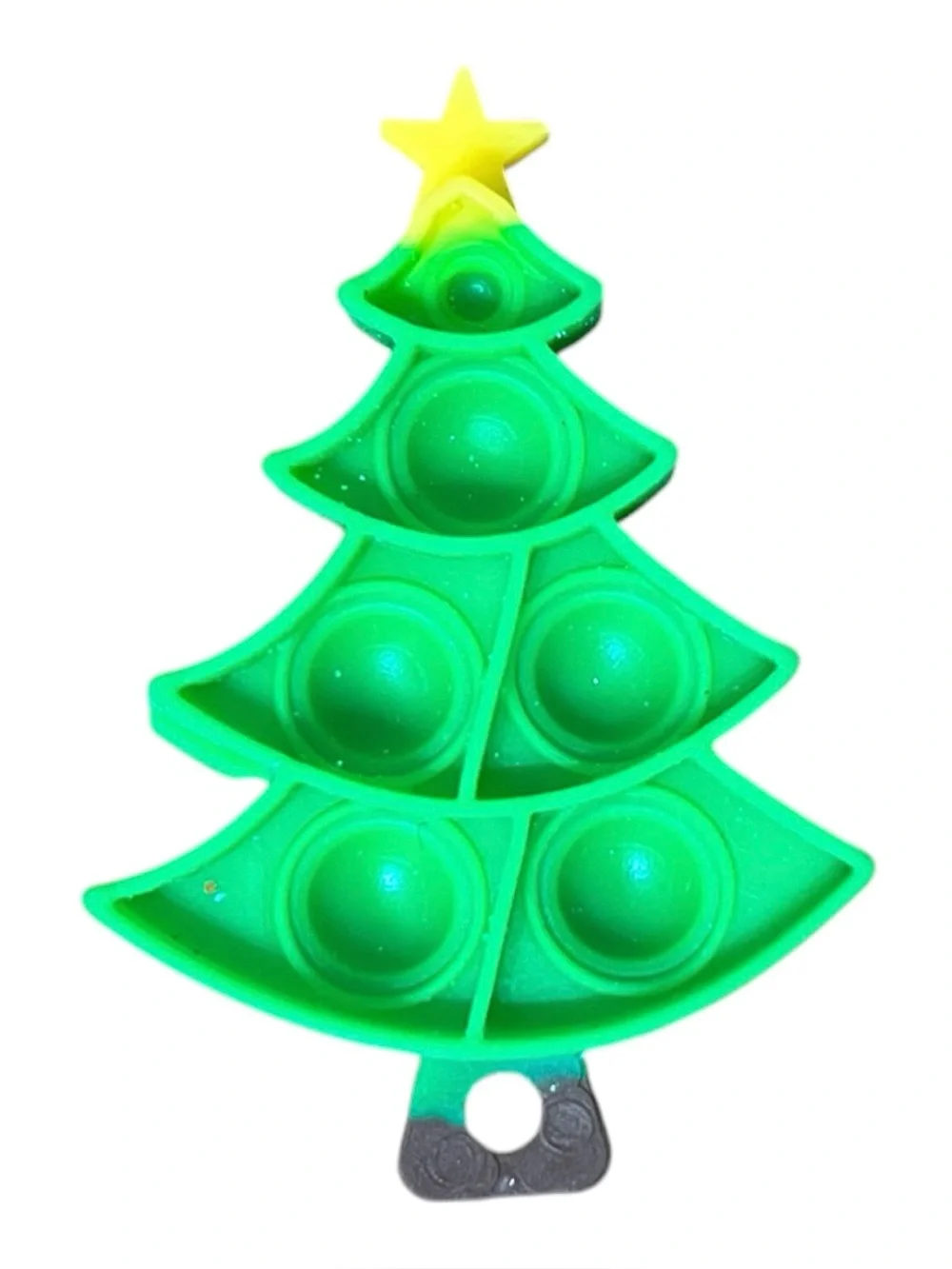 44 Assorted Holiday Silicone Pop-It Fidget Toys - Multi-Color
